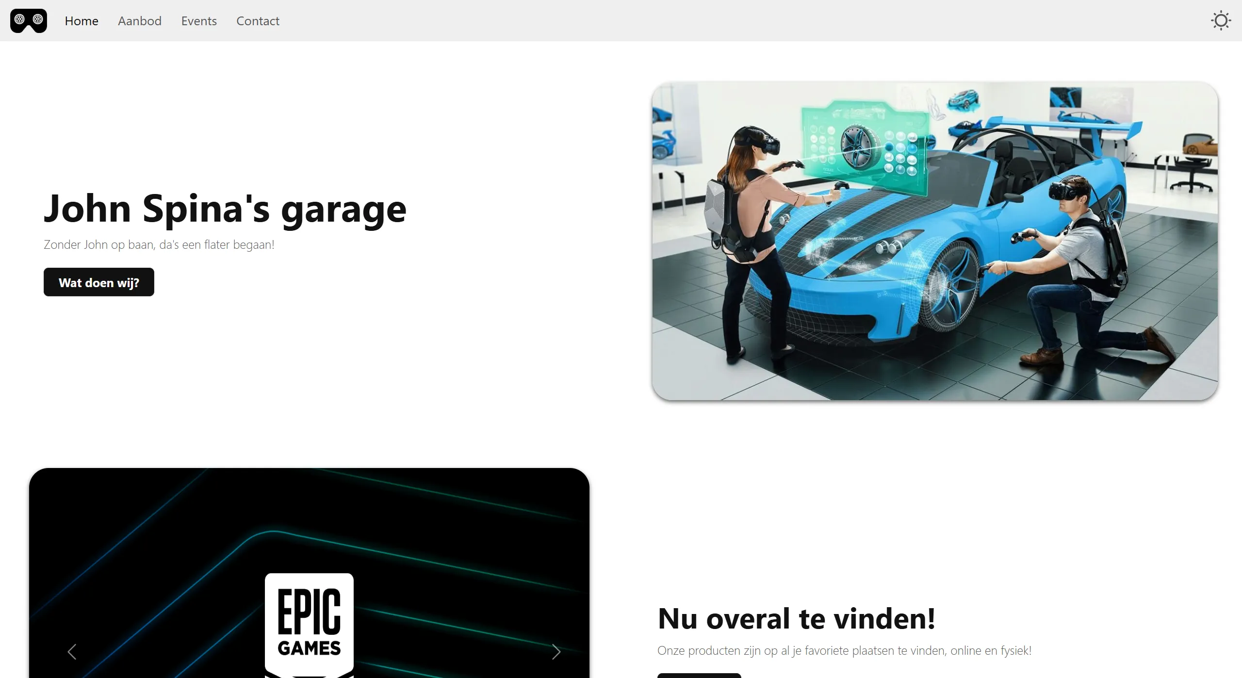 John Spina's Garage
